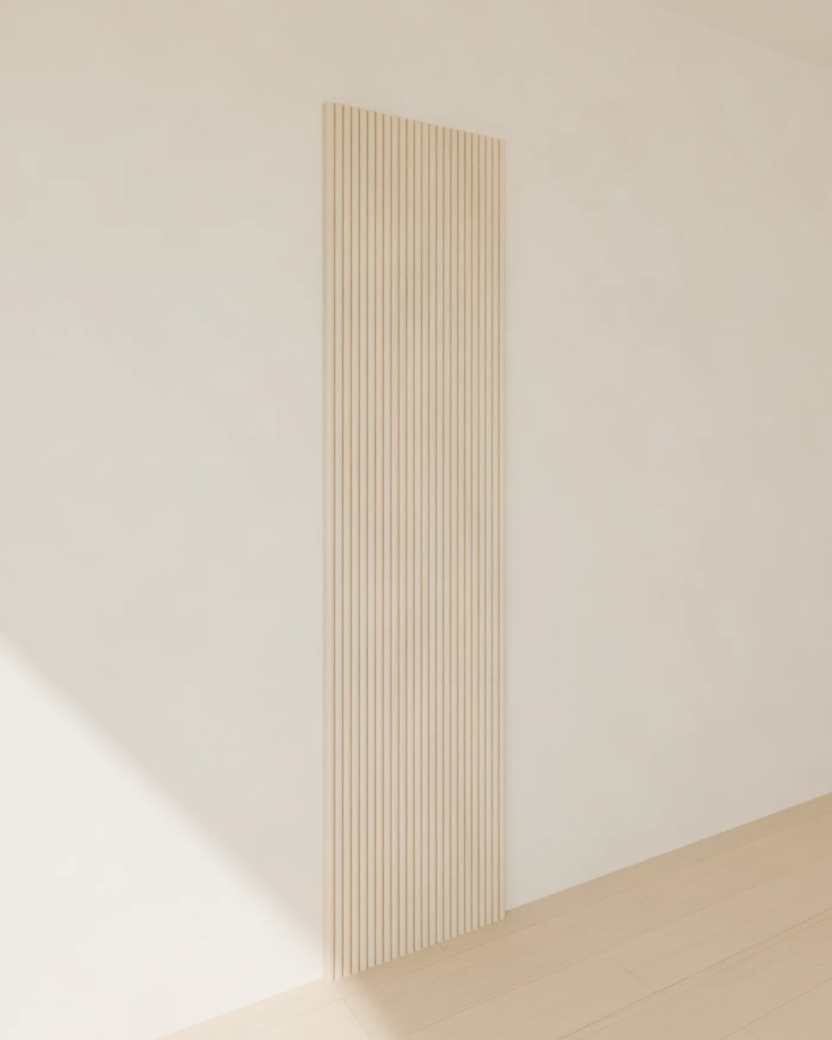 Fluted Timber Wall Panel 3D model