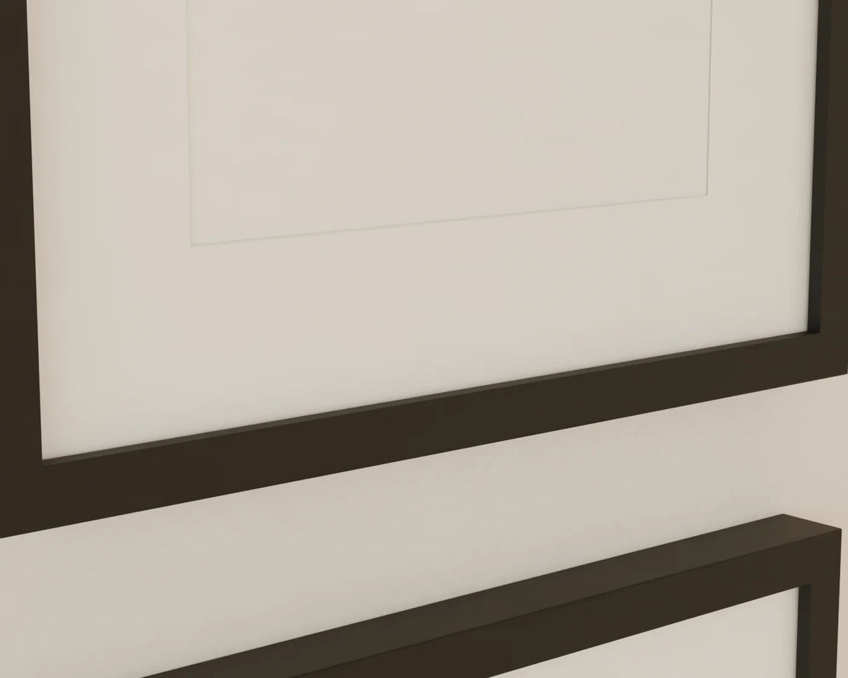 Gallery Frame Set, close-up detail render