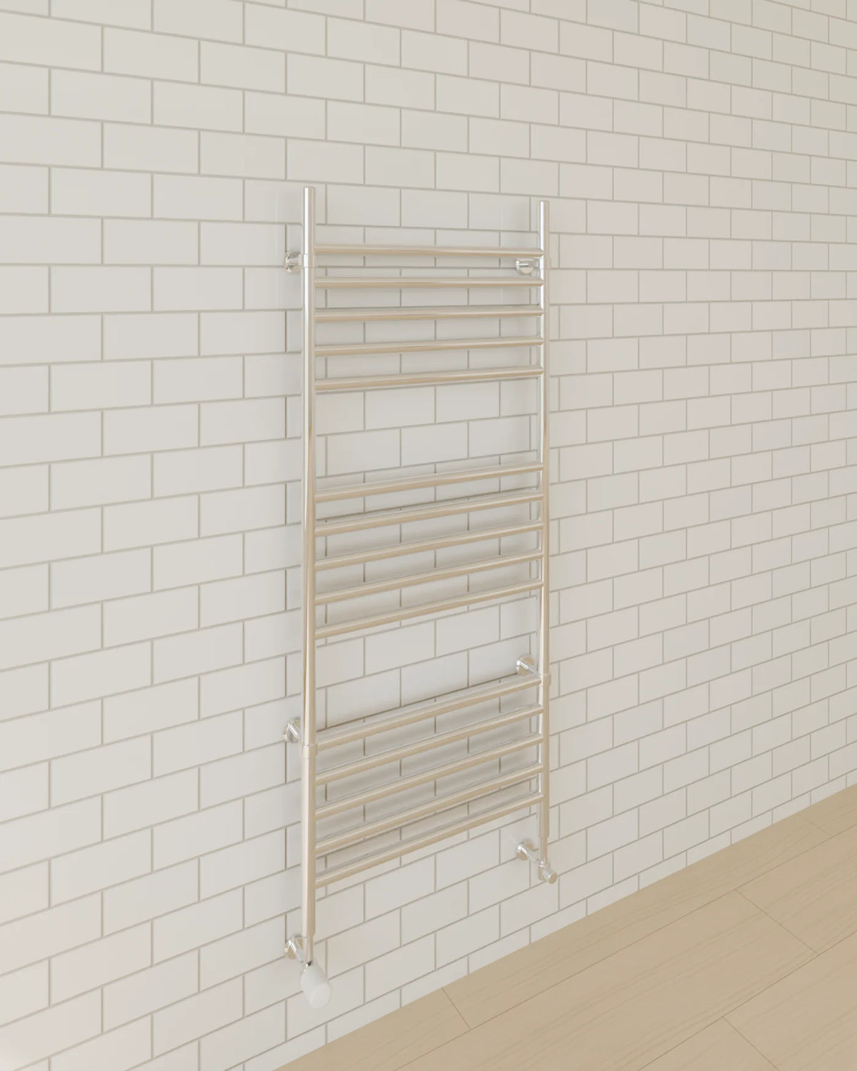 Heated Towel Rail, Linden House 3D asset, studio render