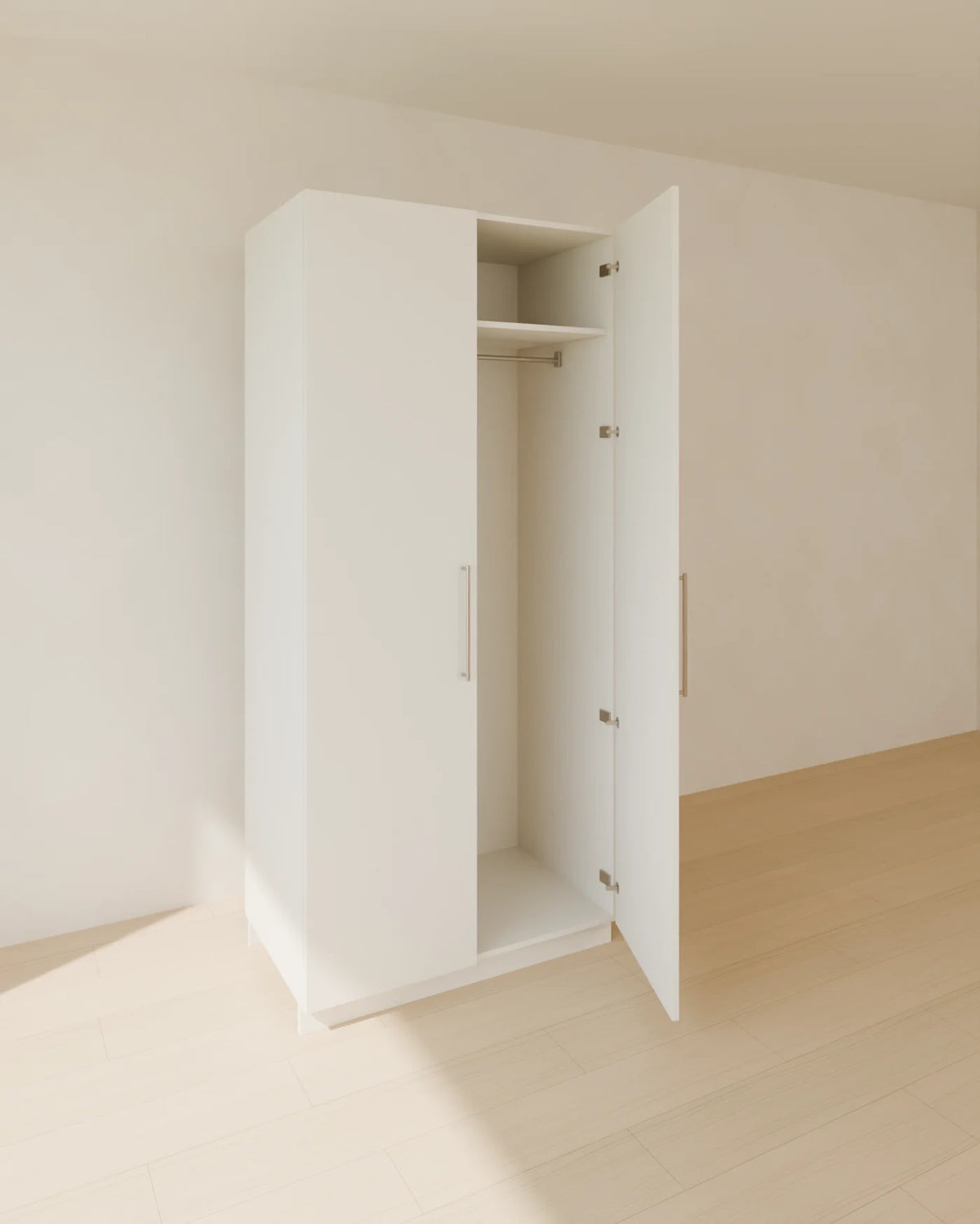 Hinged Wardrobe, Linden House 3D asset, studio render