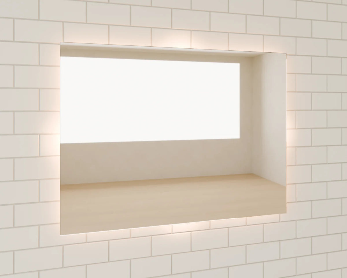 Illuminated Bathroom Mirror 3D model