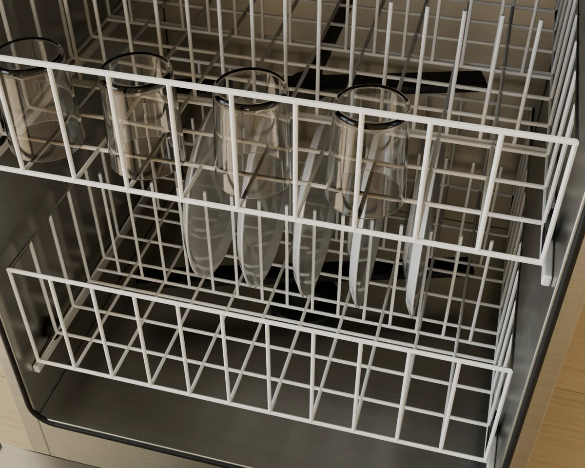 Integrated Dishwasher, close-up detail render