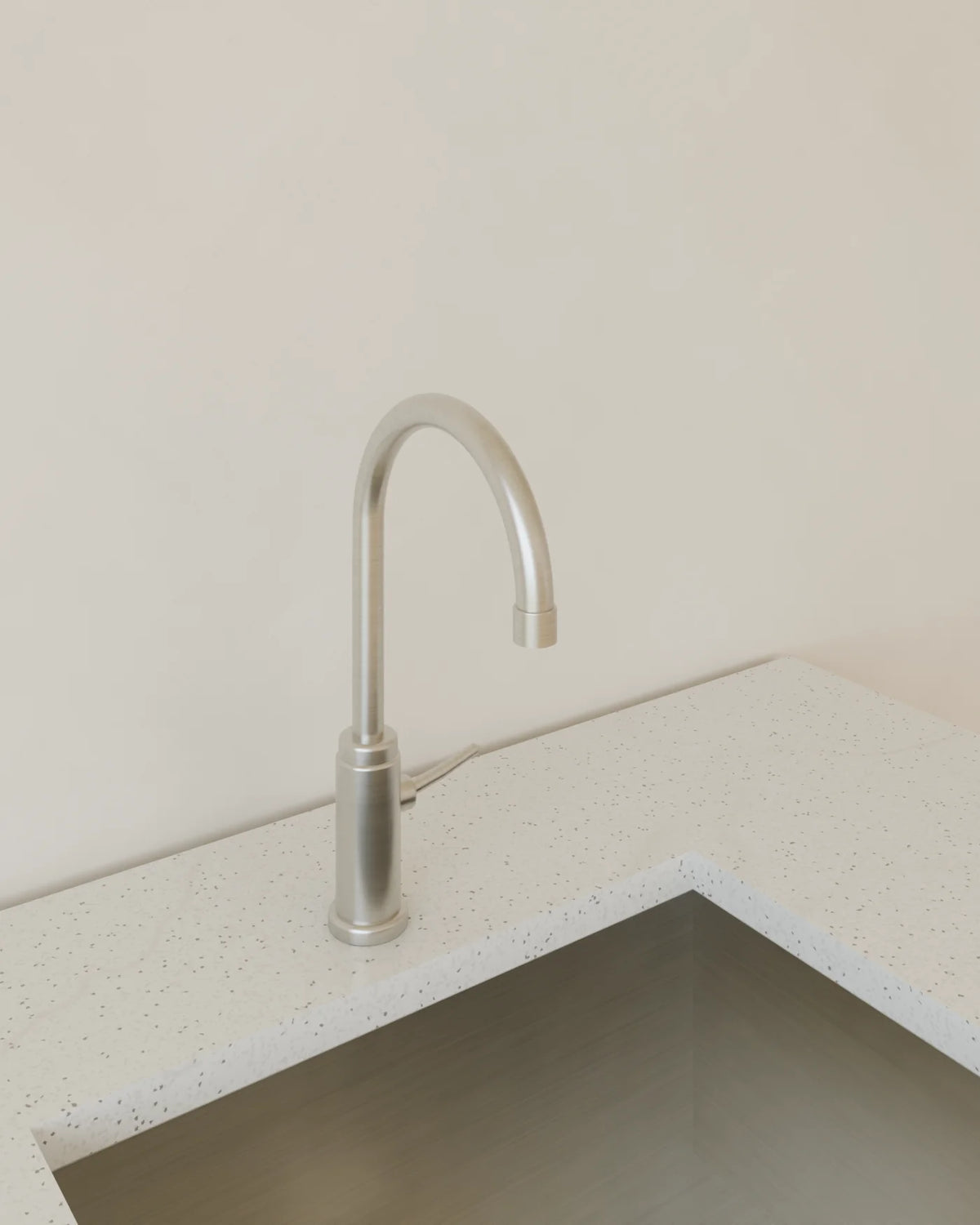 Kitchen Mixer Tap, Linden House 3D asset, studio render