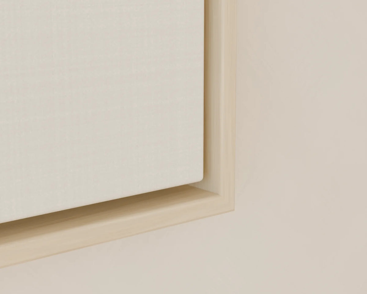 Large Framed Canvas, close-up detail render