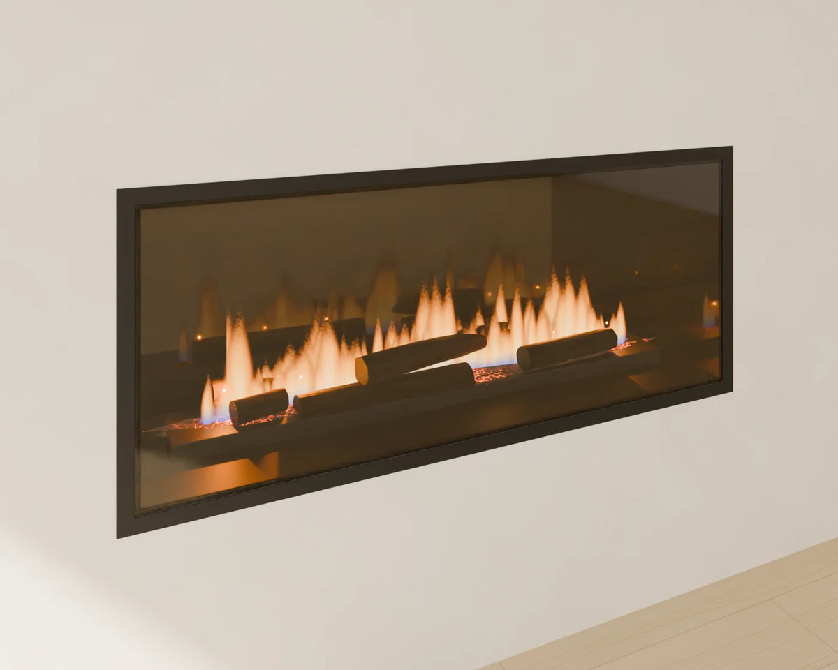 Linear Gas Fireplace 3D model