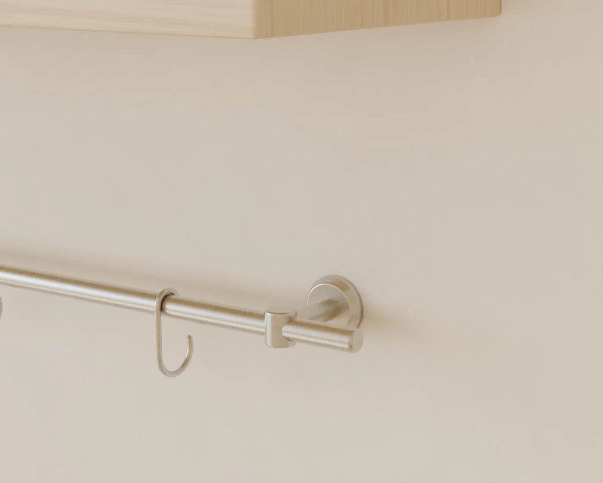 Open Kitchen Shelf, close-up detail render