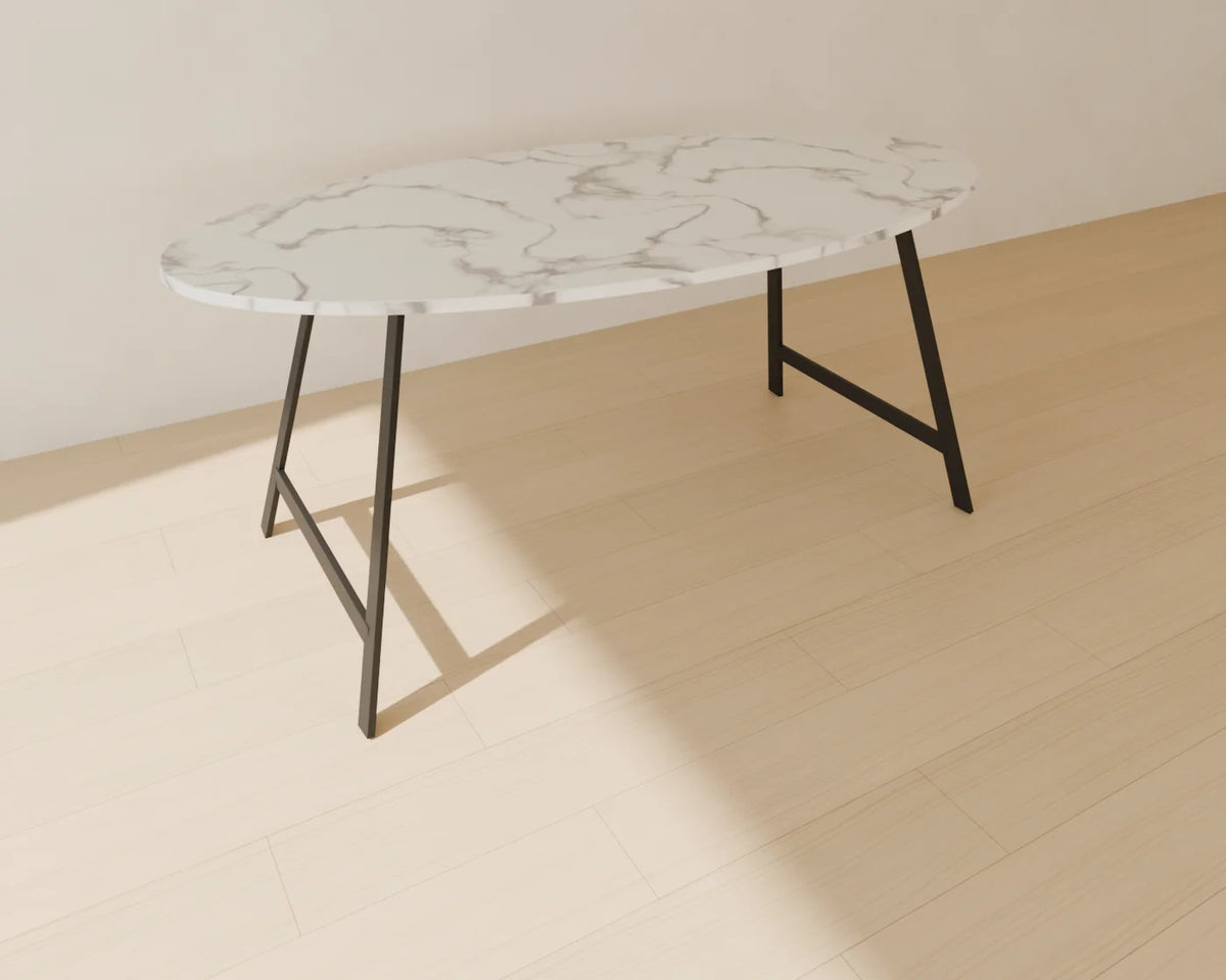 Oval Dining Table 3D model