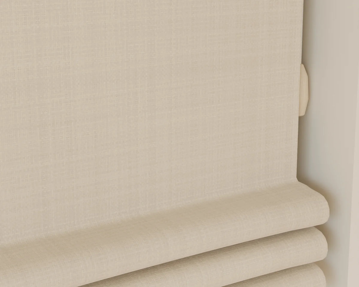 Roman Blind, close-up detail render