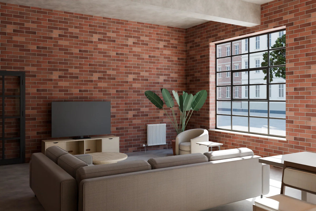 Industrial Loft scene from Linden House, wide view (render of the delivered scene)