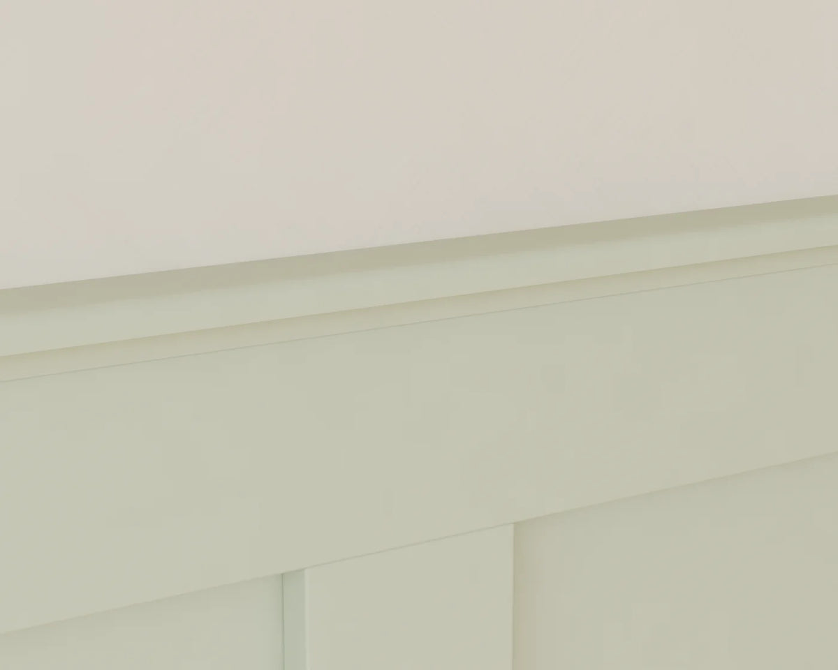 Shaker Wall Panelling, close-up detail render