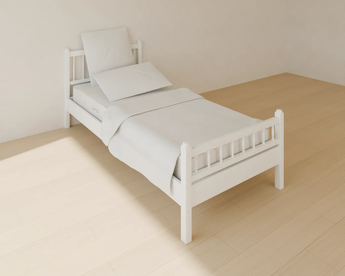 Single Bed, Linden House 3D asset, studio render