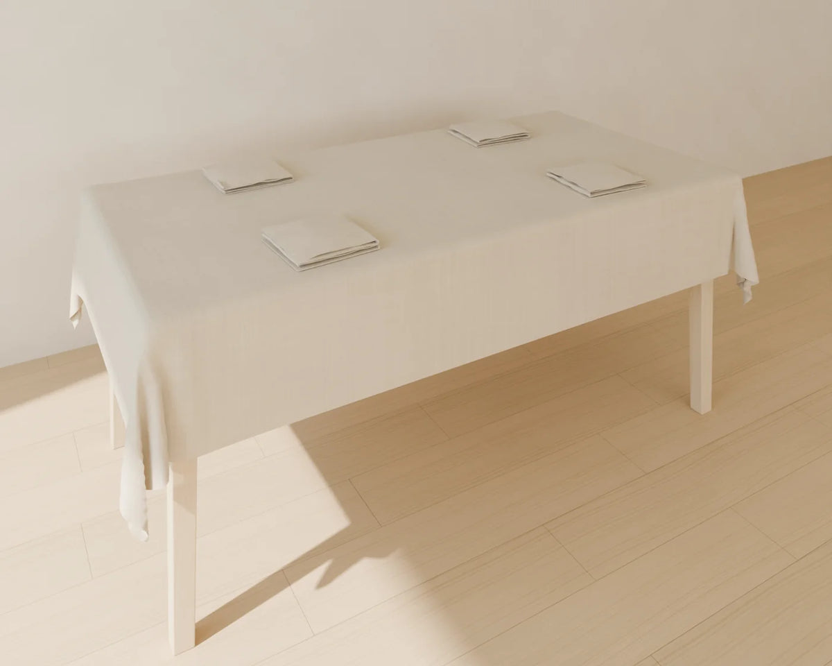 Table Linen, Linden House 3D asset, studio render