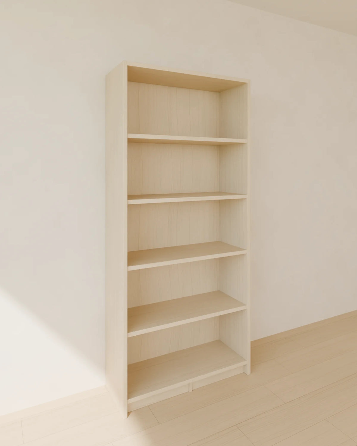Tall Bookcase, Linden House 3D asset, studio render
