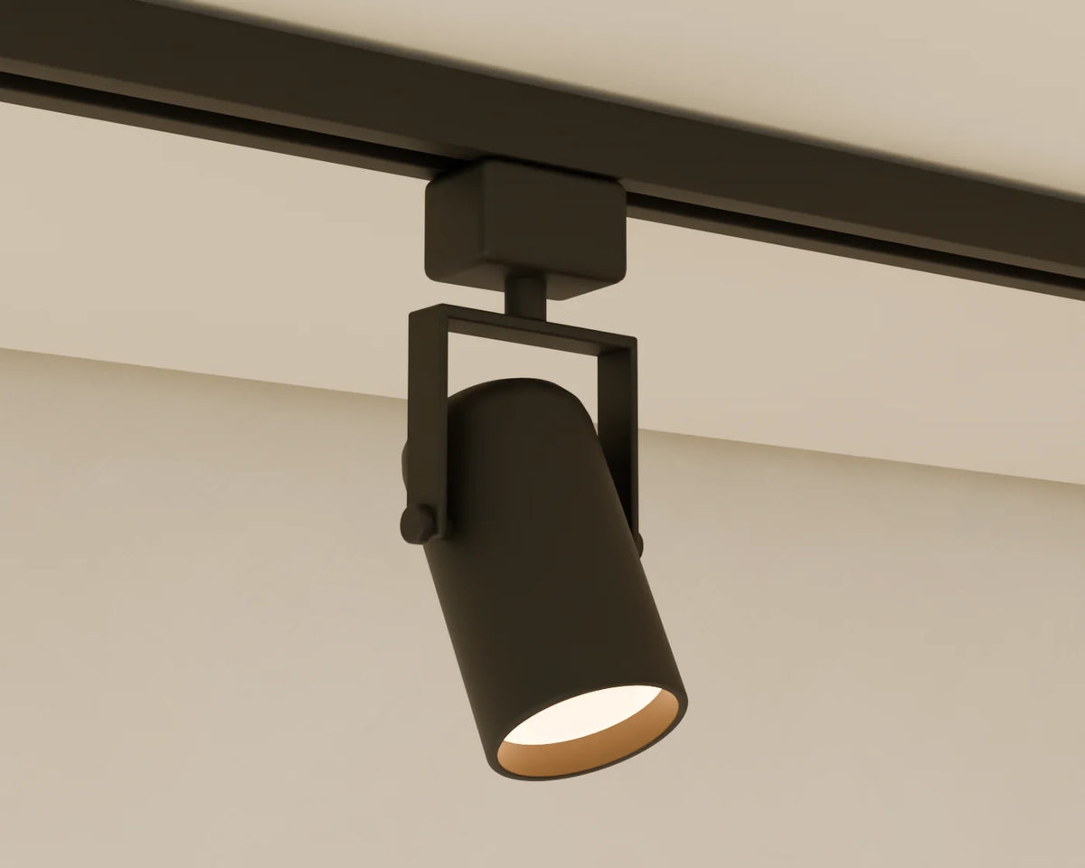 Track Spotlights, close-up detail render