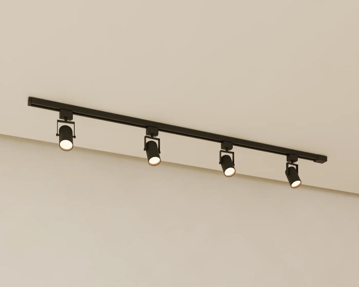 Track Spotlights, Linden House 3D asset, studio render