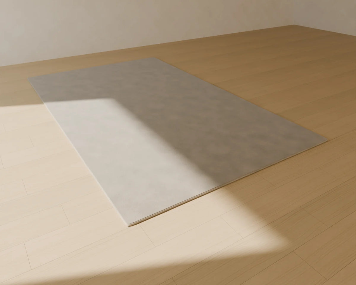 Tufted Wool Rug, Linden House 3D asset, studio render
