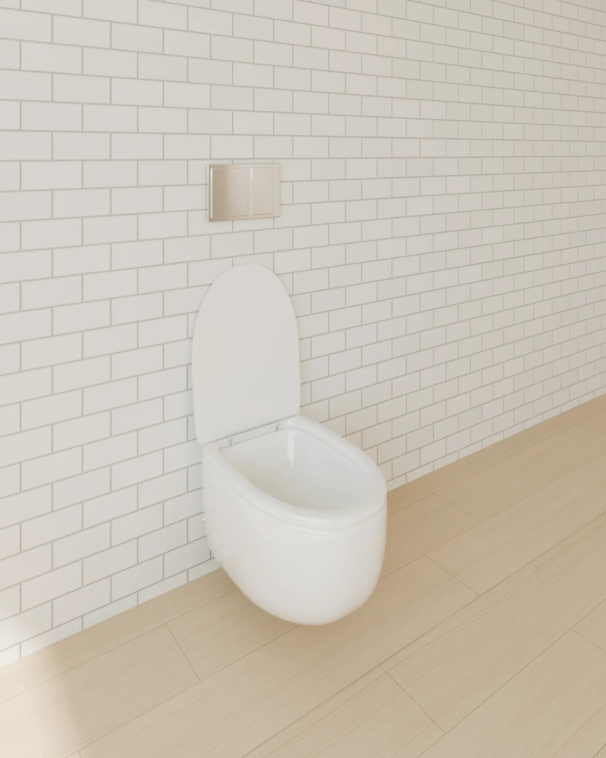 Wall-Hung Toilet, Linden House 3D asset, studio render