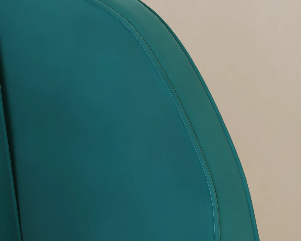 Wingback Armchair, close-up detail render