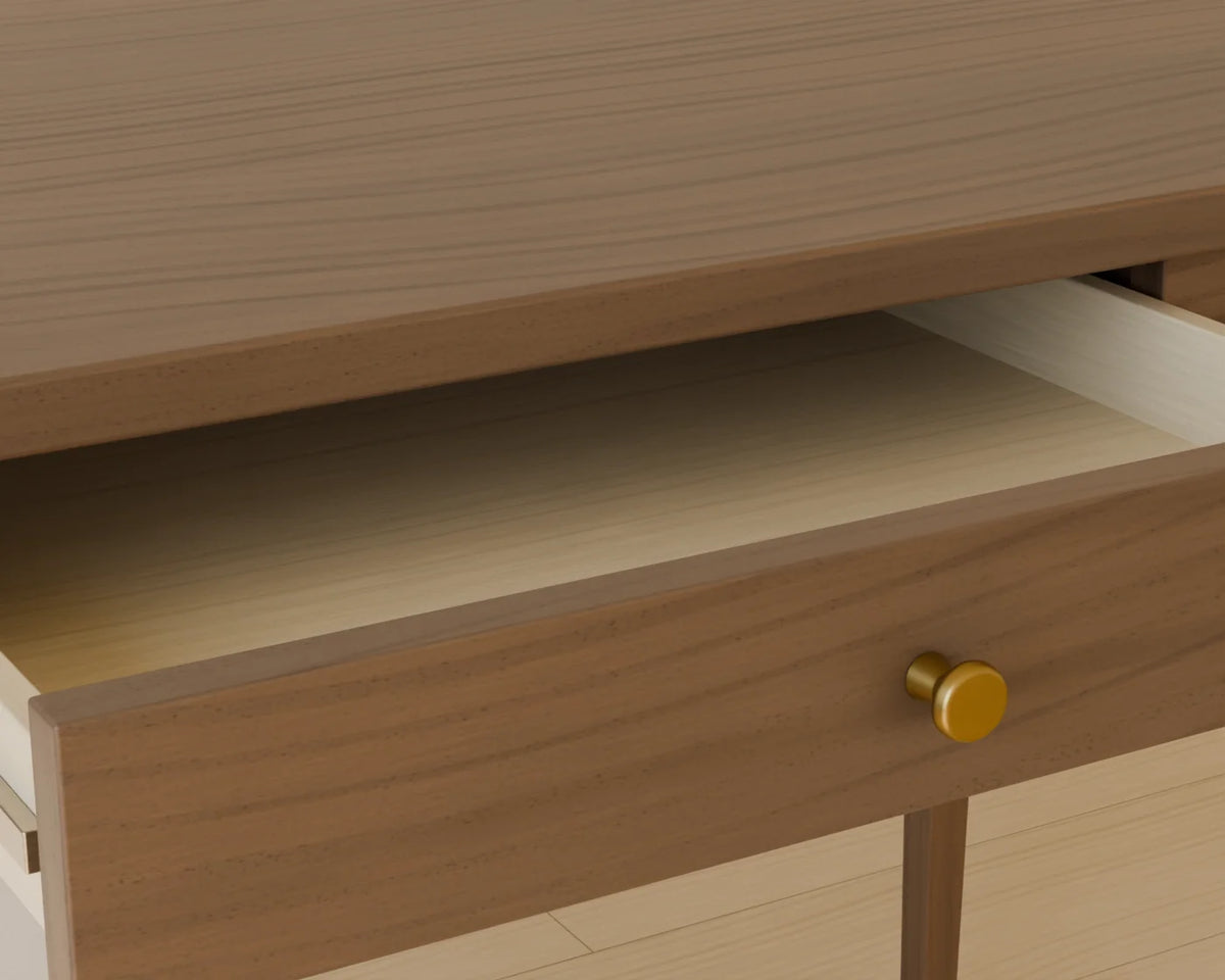 Writing Desk, close-up detail render
