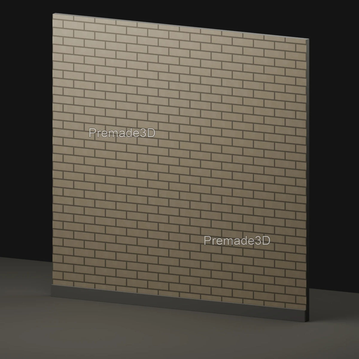 Buff Brick wall diffuse