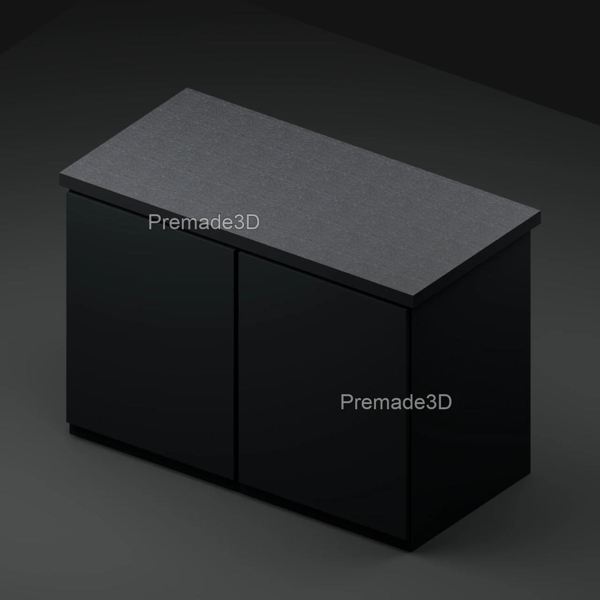 Cut Basalt worktop diffuse