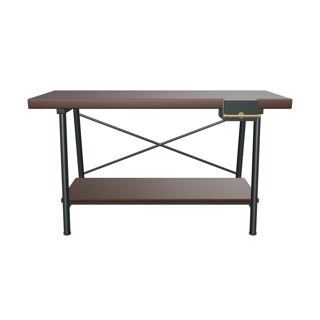 Forge assembly bench 3D model (the delivered Realtime GLB)