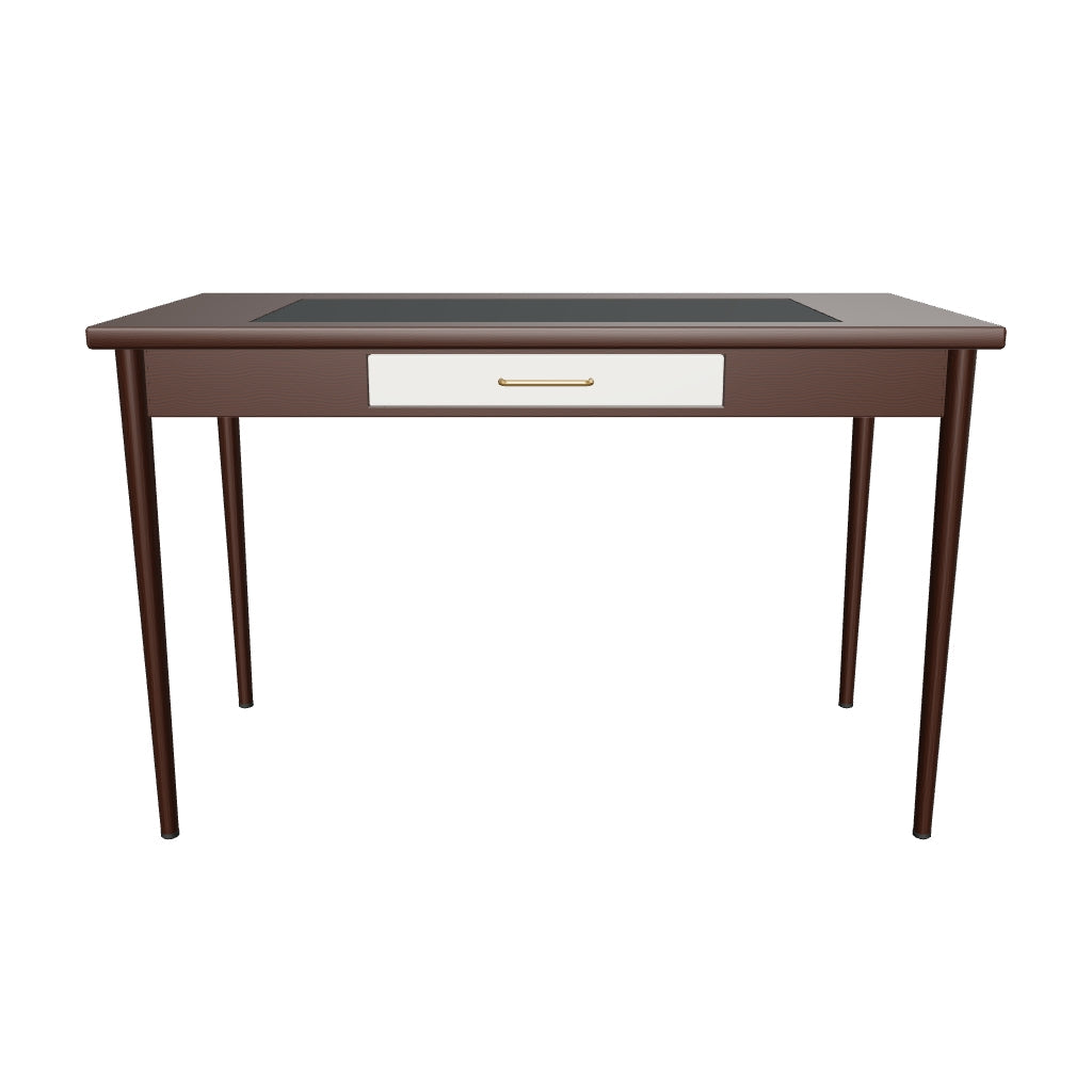 Ledger writing desk 3D model (the delivered Realtime GLB)