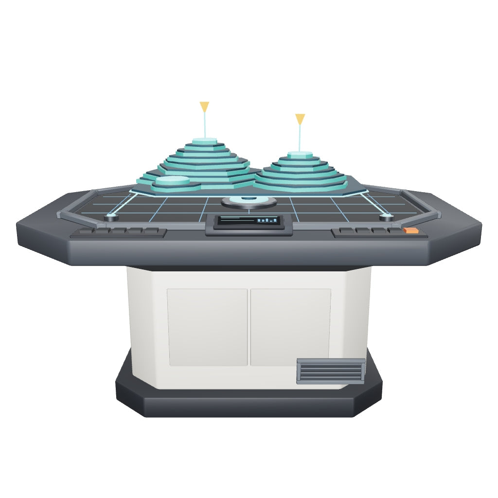 Holo Table 3D model (the delivered GLB)