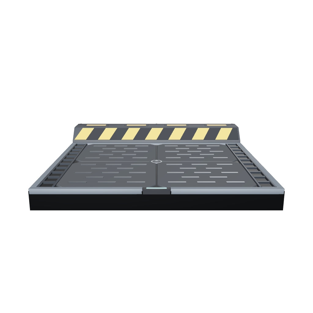 Landing Pad Edge 3D model (the delivered GLB)