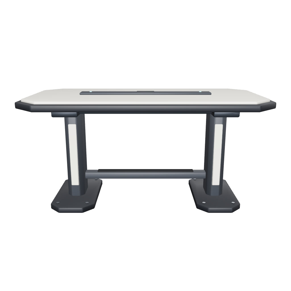 Mess Table 3D model (the delivered GLB)