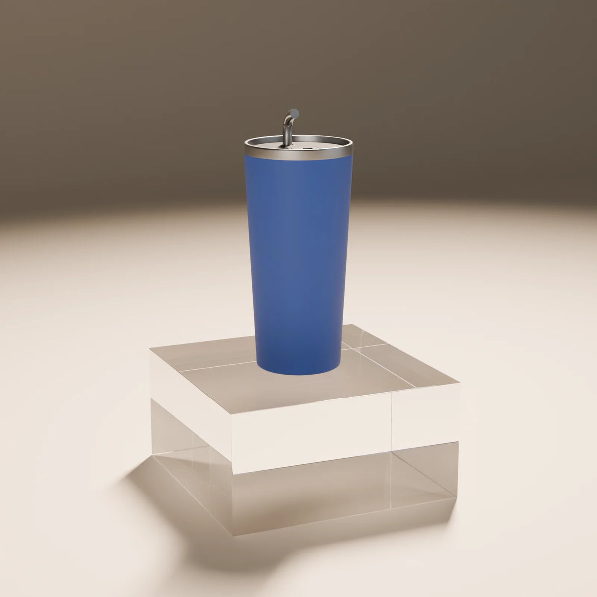 Acrylic Block Riser styled in a Still Studio set with the insulated tumbler (sold separately)