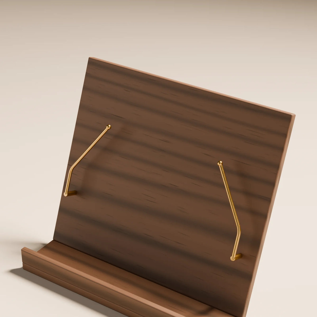 Book Stand, close-up detail render