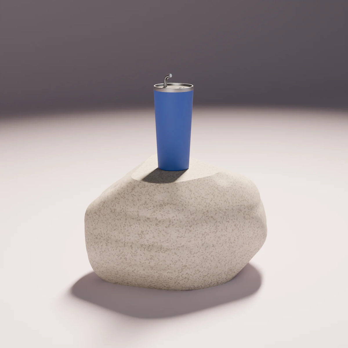 Boulder Podium styled in a Still Studio set with the insulated tumbler (sold separately)