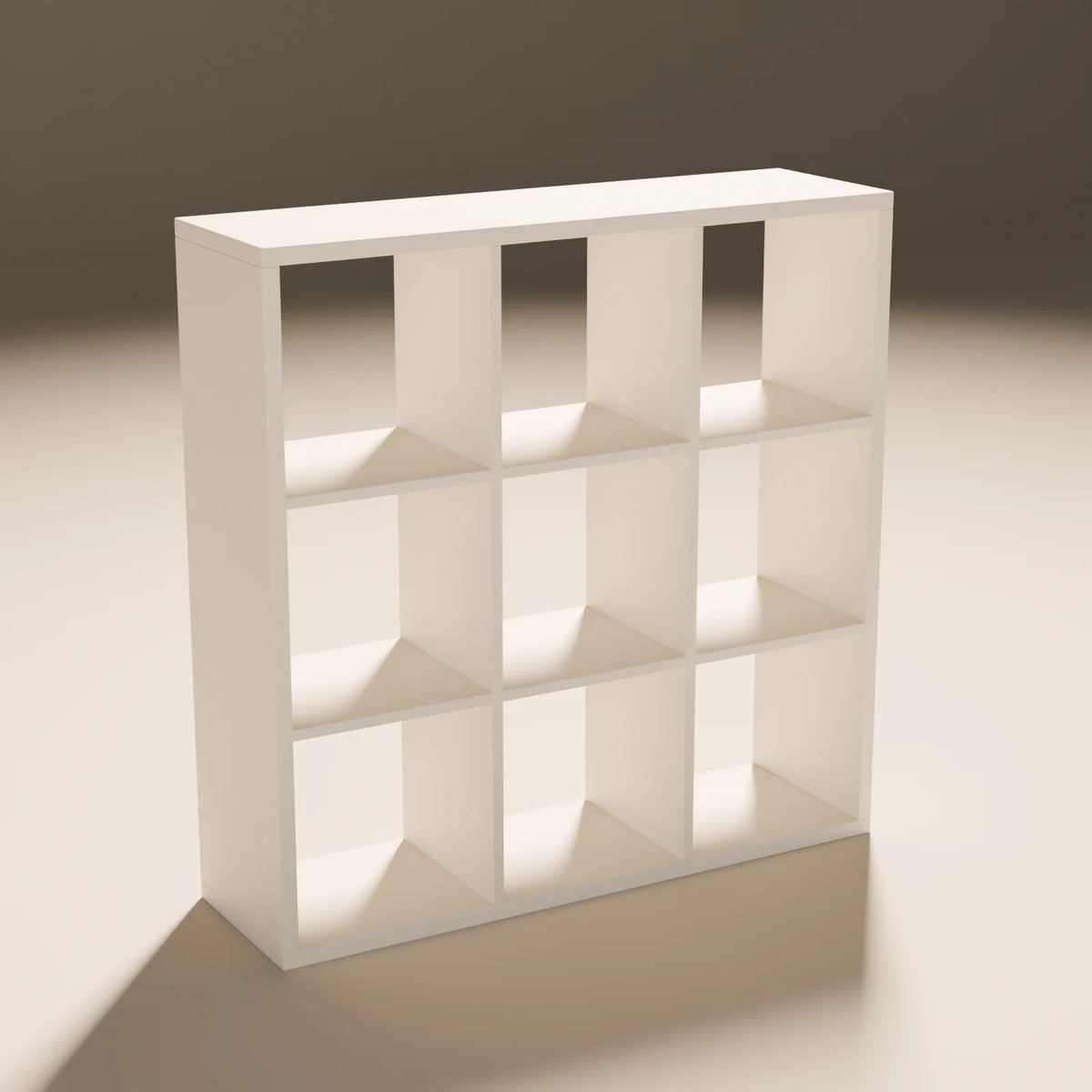 Cube Display Shelf, Still Studio 3D asset, studio render
