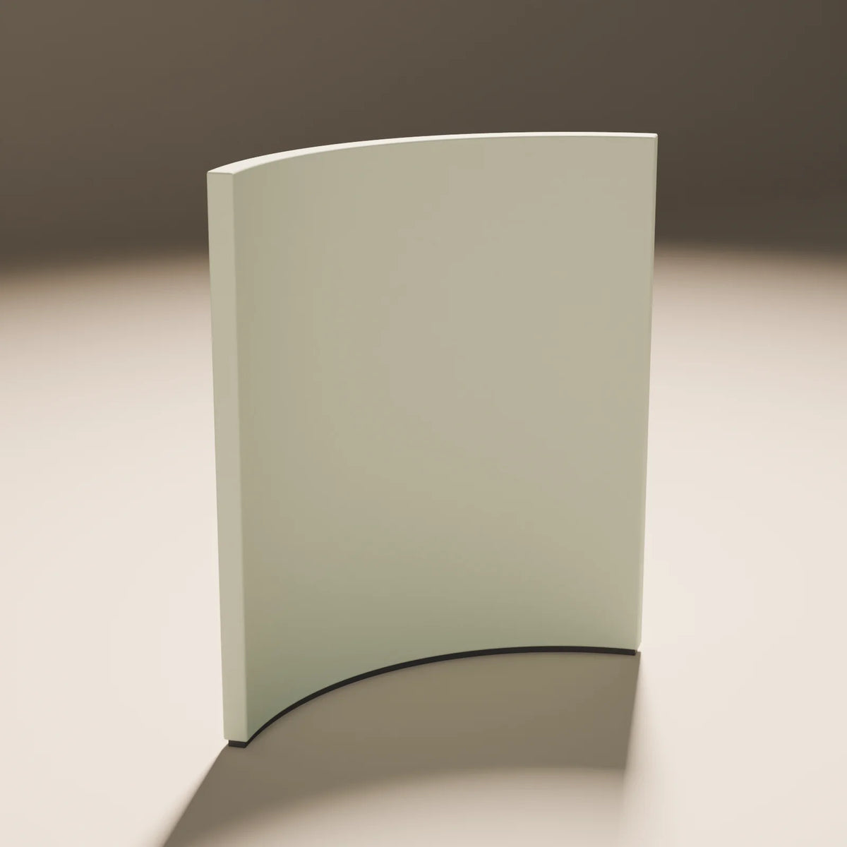 Curved Screen Wall 3D model