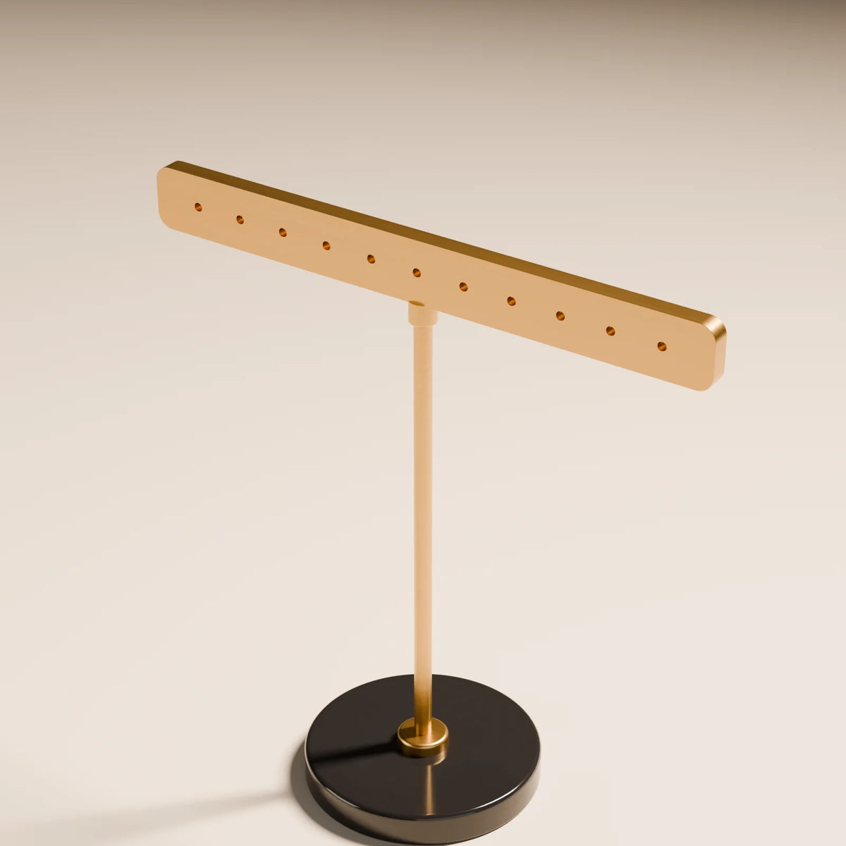 Earring Stand, close-up detail render