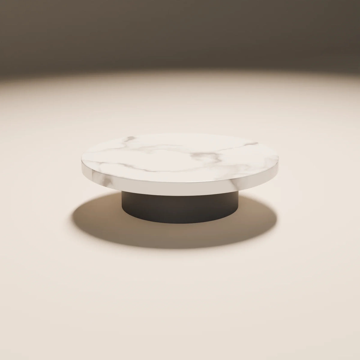 Floating Disc Podium, Still Studio 3D asset, studio render