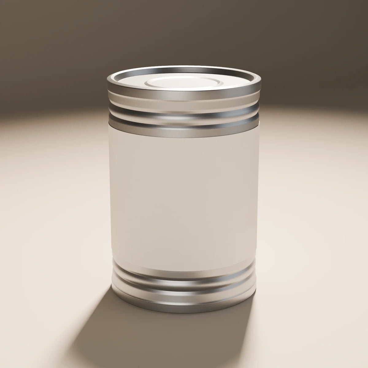 Food Tin, Still Studio 3D asset, studio render