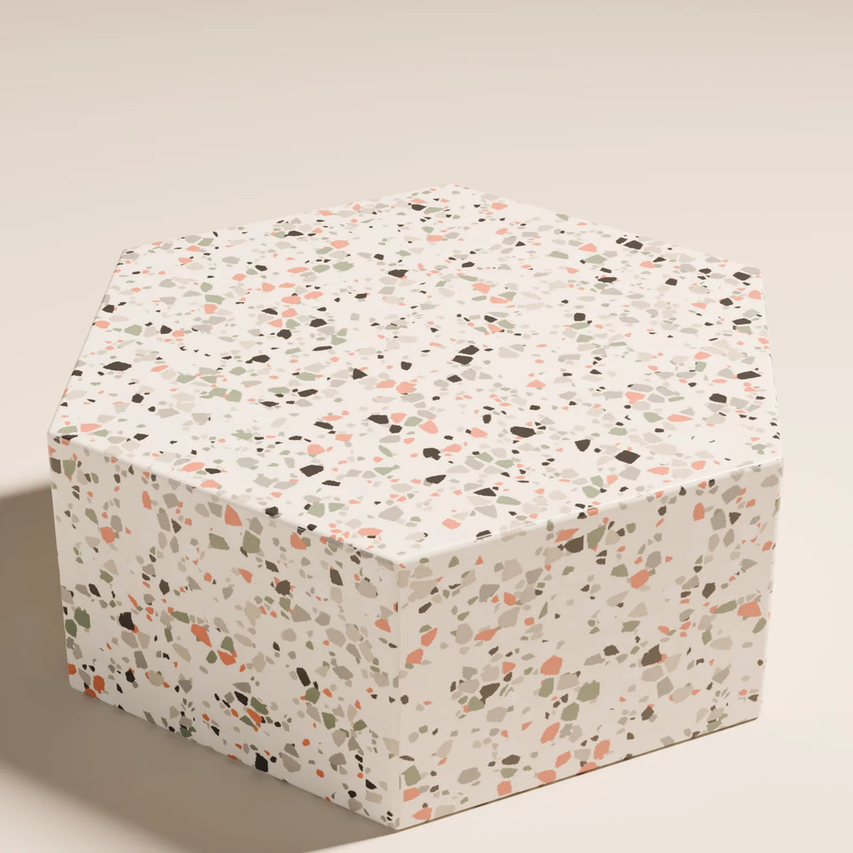 Hex Podium, close-up detail render