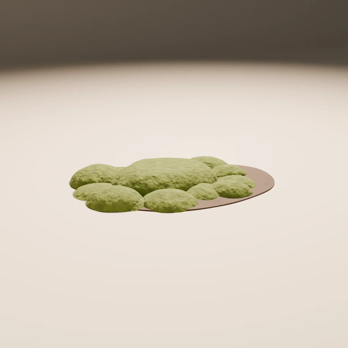 Moss Bed 3D model