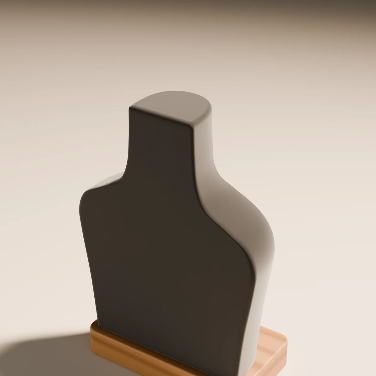 Necklace Bust, close-up detail render