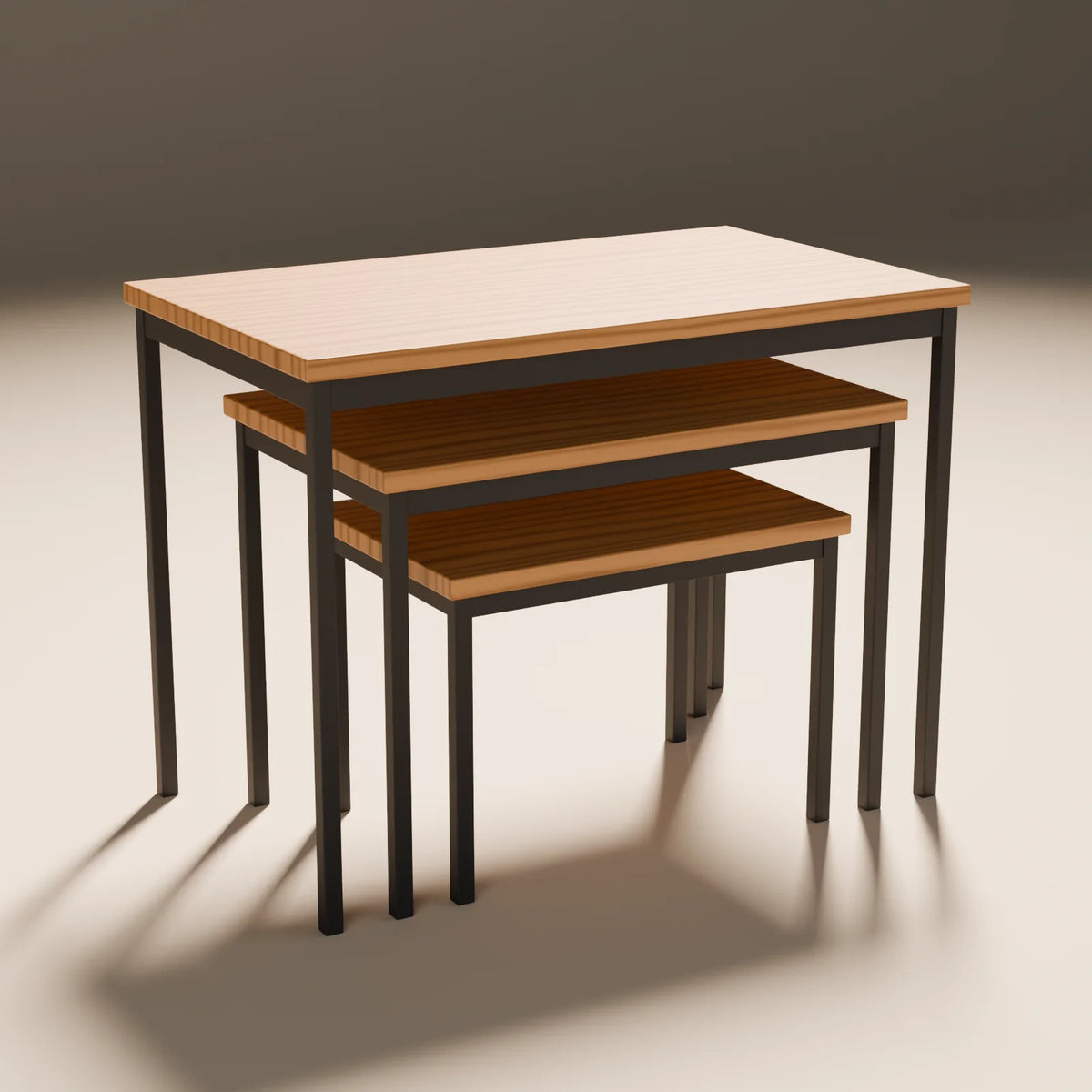 Nesting Display Tables 3D model