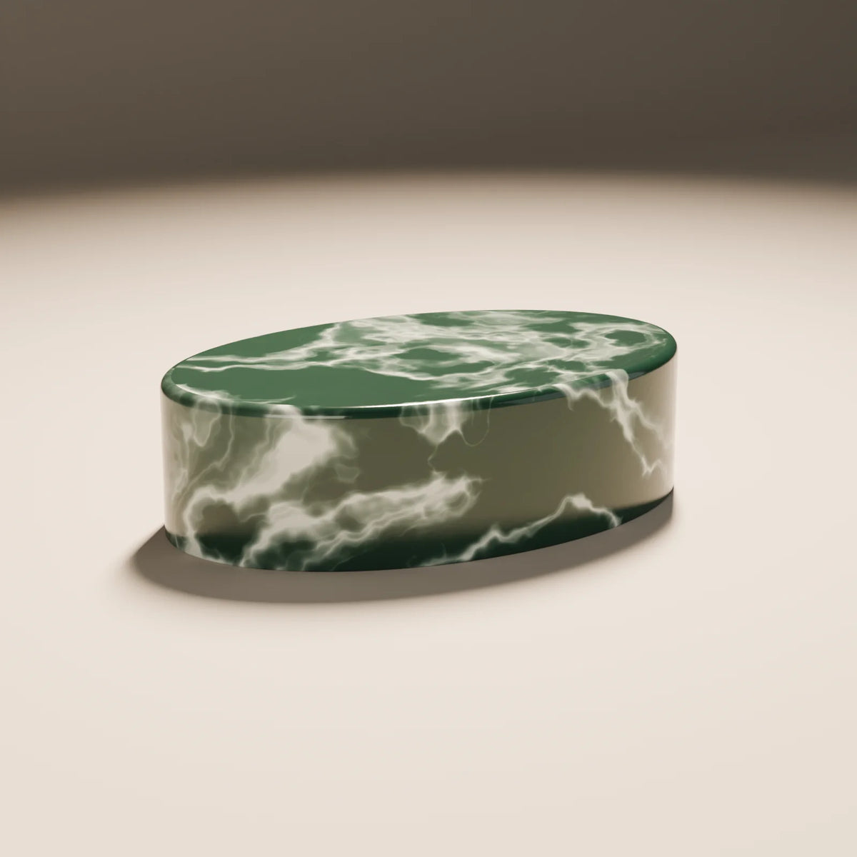 Oval Podium, Still Studio 3D asset, studio render