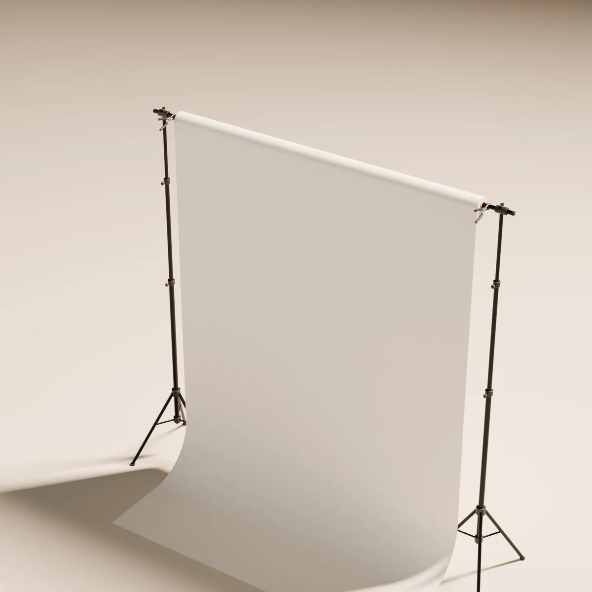 Paper Roll Backdrop, close-up detail render