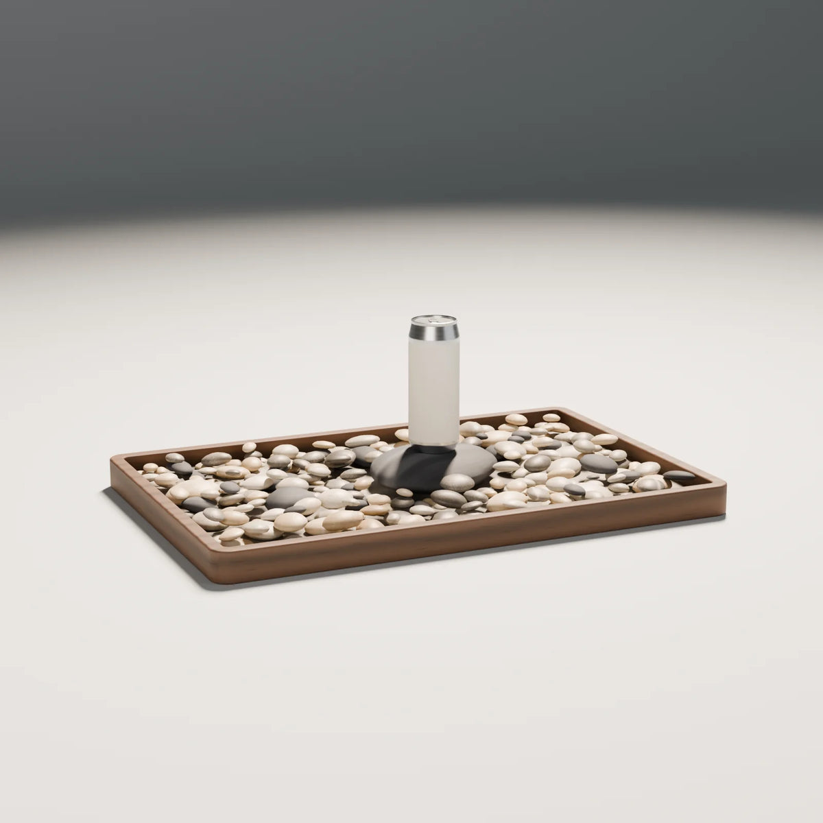 Pebble Bed styled in a Still Studio set with the slim can (sold separately)
