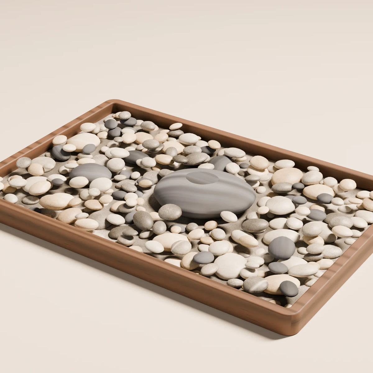 Pebble Bed, close-up detail render