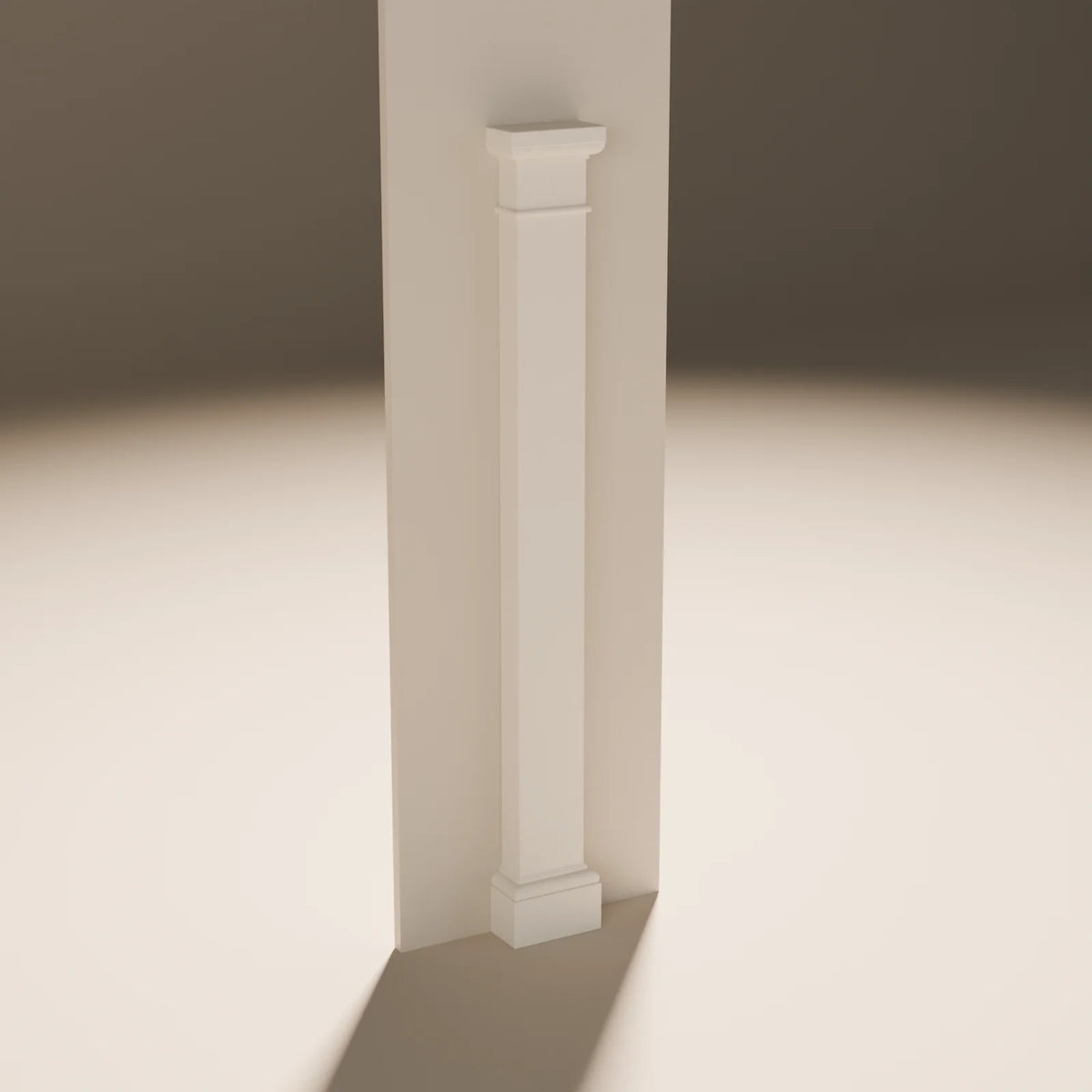 Square Pilaster 3D model