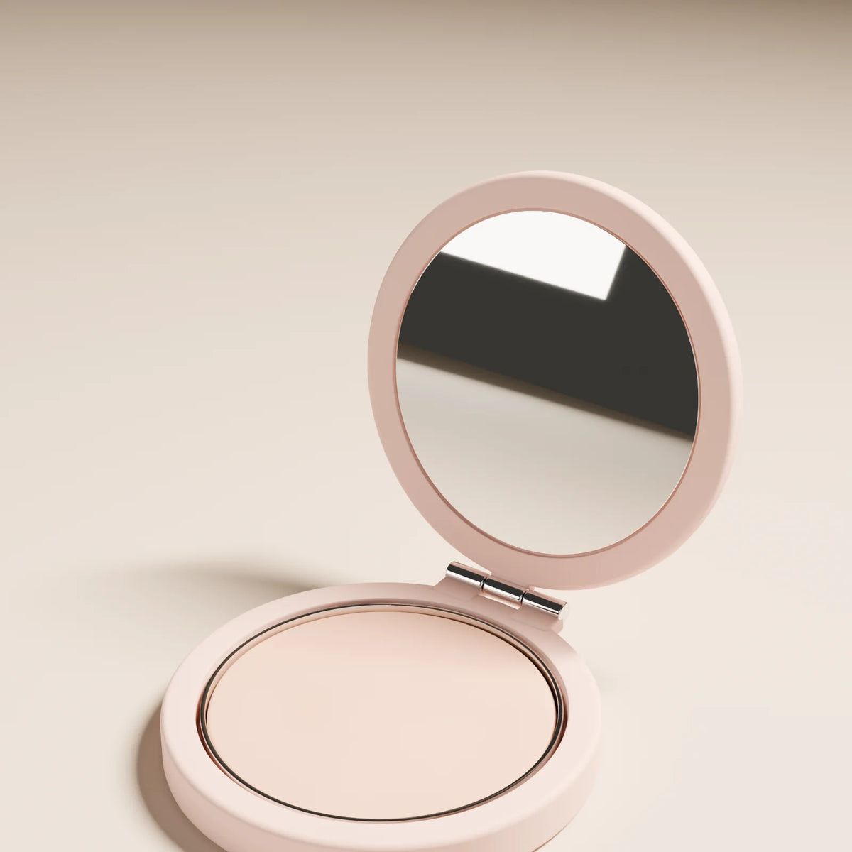 Powder Compact, close-up detail render