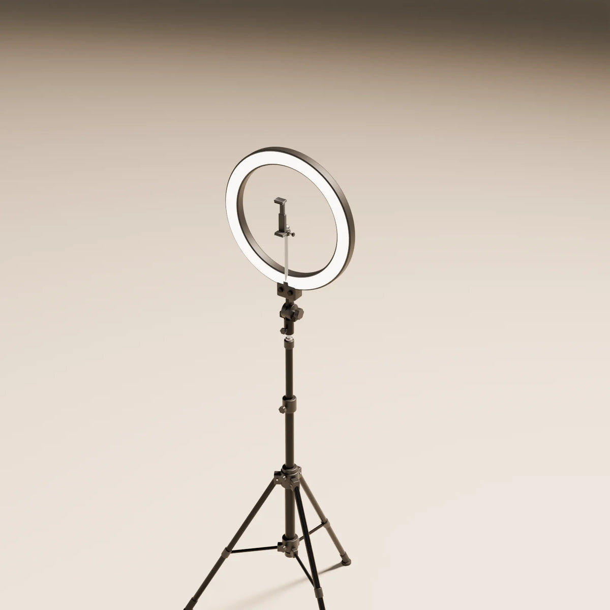 Ring Light, close-up detail render