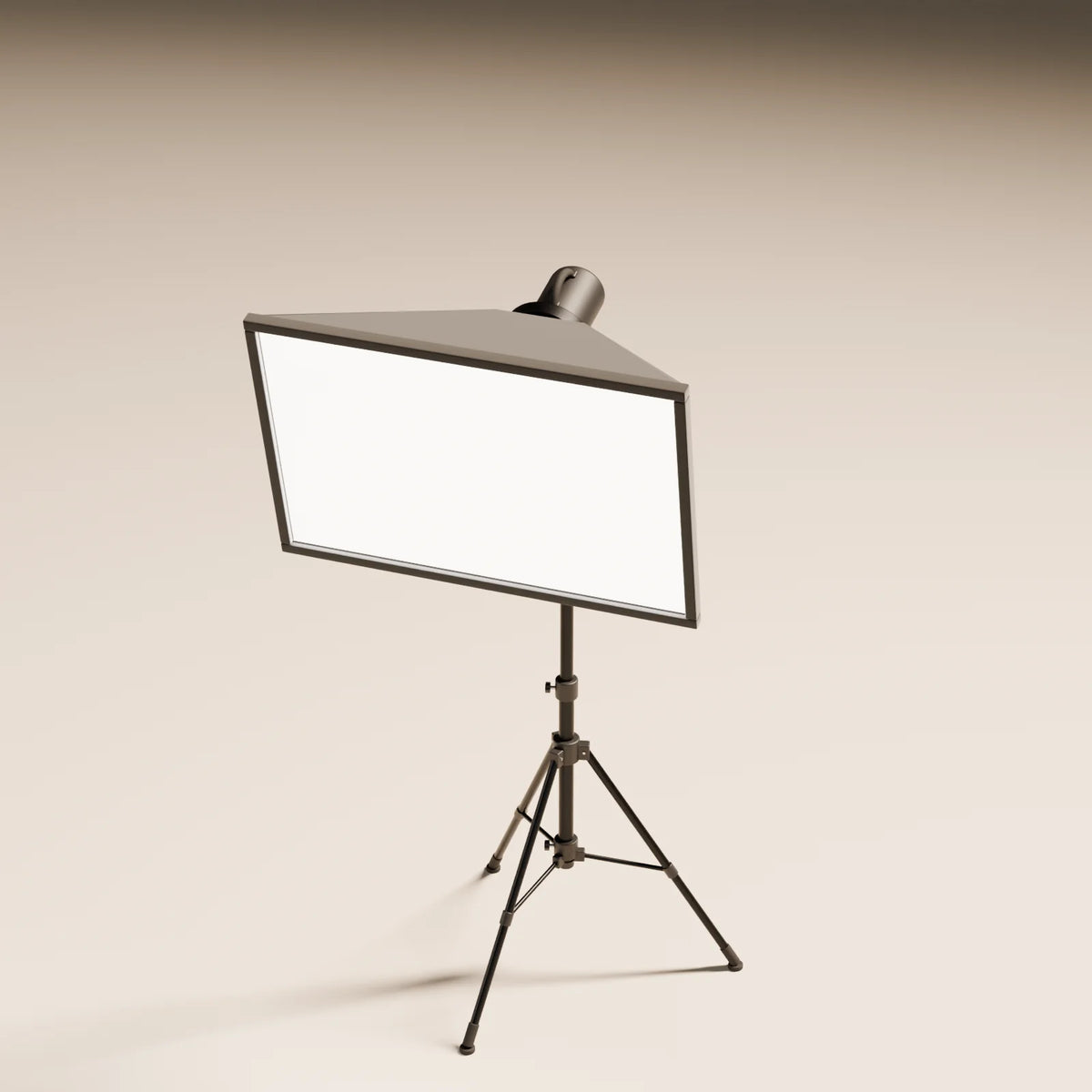 Rectangular Softbox, close-up detail render